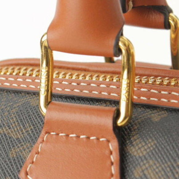 Celine Triomphe Small Handbag Brown - Picture 8 of 10